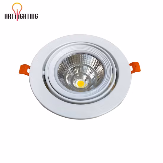 Commercial LED Light Module Focus Lamp Spot Lighting Fixtures COB LED Ceiling Down Light Frame Housing