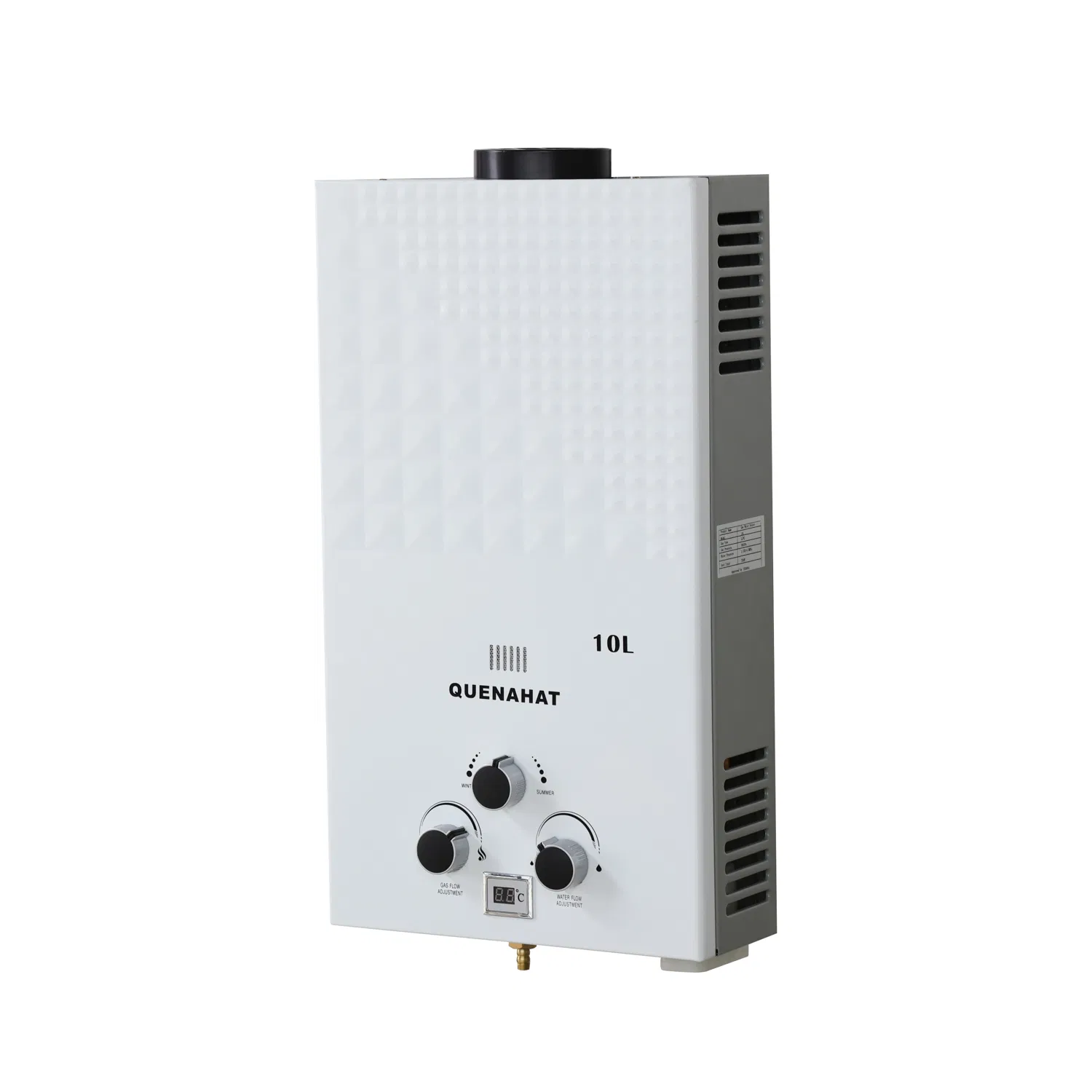 10L Forced Exhaust Gas Water Heater CKD Ignitor Easy Using